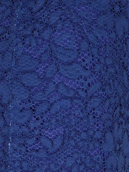 Suknja Gianluca Capannolo s čipkom plava