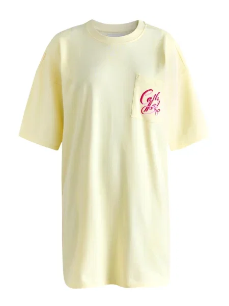 Cath Kidston Spalna srajca turkizna / svetlo rumena / roza črna