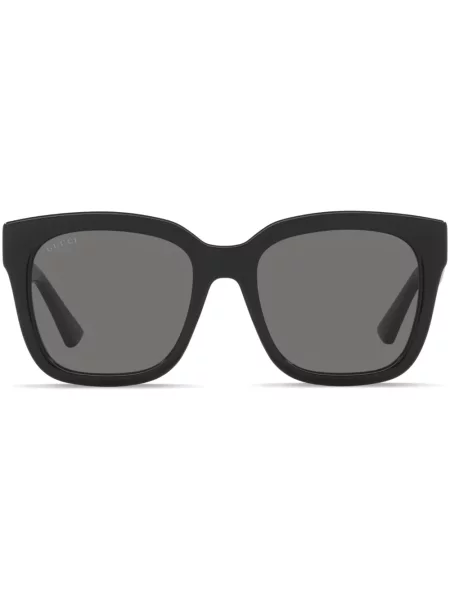 Kvadratne sunčane naočale Gucci Eyewear crna