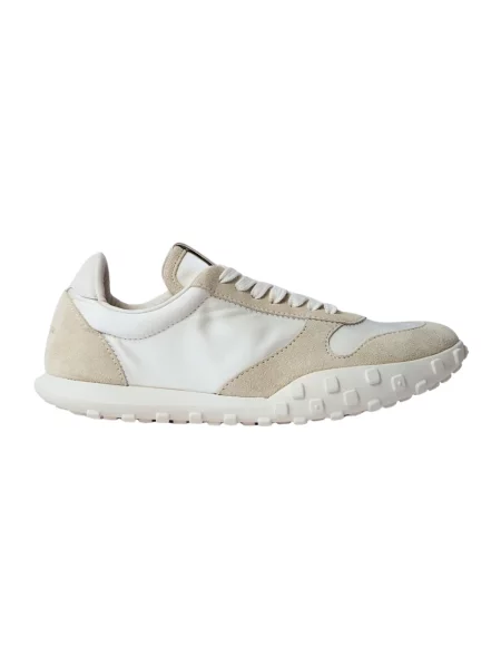 Sneakersy Jil Sander zamszowe beżowe
