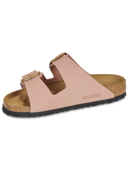 Pantofi Birkenstock cu cataramă roz
