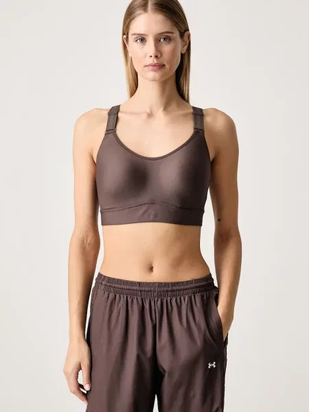 Under Armour športová podprsenka Infinity hnedá