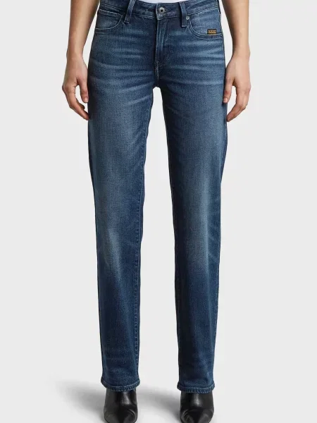 Прямі джинси G-star Raw сині