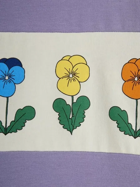 Koszulka dziecięca Mini Rodini fioletowa