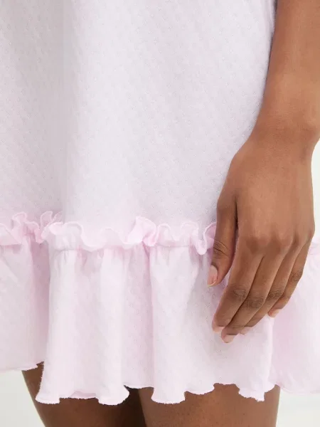 Ночная рубашка Answear.lab розовая
