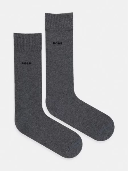 BOSS ponožky pánske 2P RS Uni CC sivá