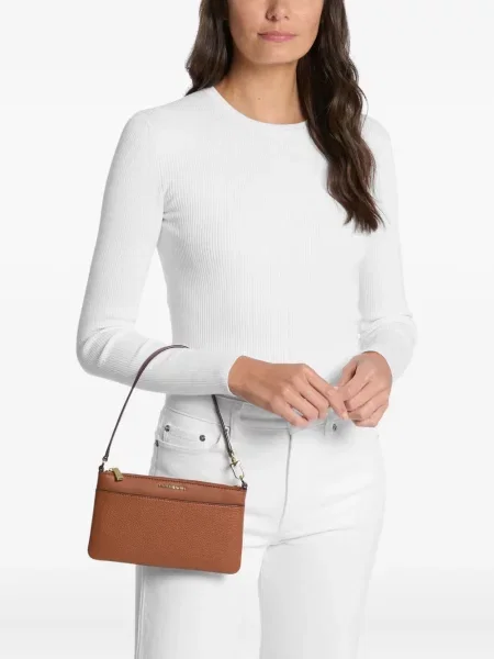 Portofel Michael Michael Kors din piele alb