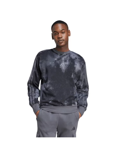 Bluza adidas Aop Colourblock czarna