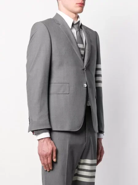Marynarka Thom Browne klasyczna szara
