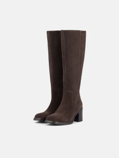 Vagabond Shoemakers cizme din piele întoarsă MERYL cu drept maro