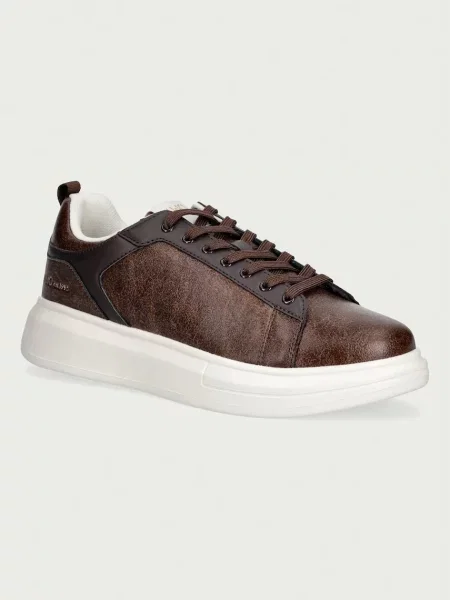 Liu Jo BIG 05 sneakers pentru bărbați din piele maro