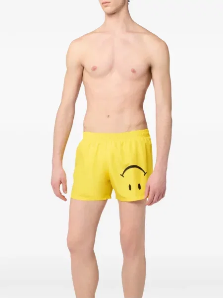 Slip de baie Moschino galben