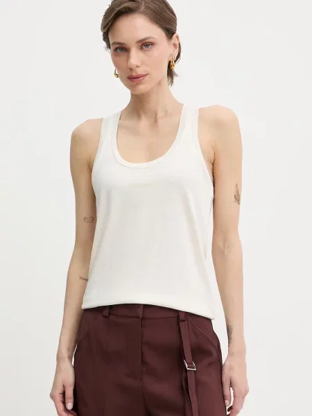 Top Patrizia Pepe beżowy