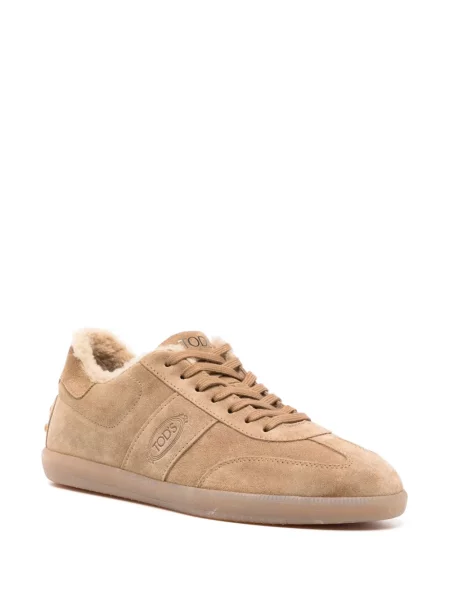 Sneakersy Tod's brązowe