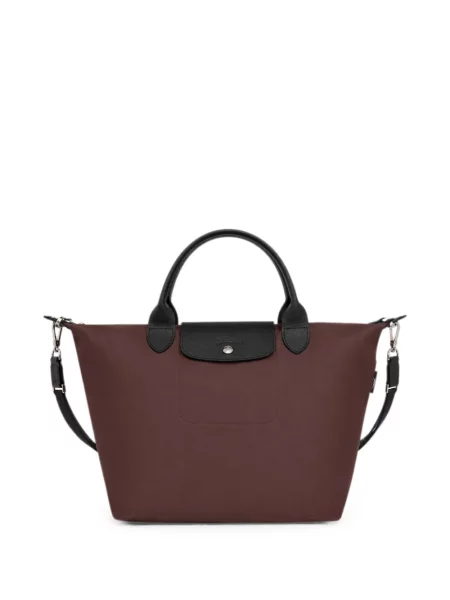 Geantă shopper Longchamp din piele maro