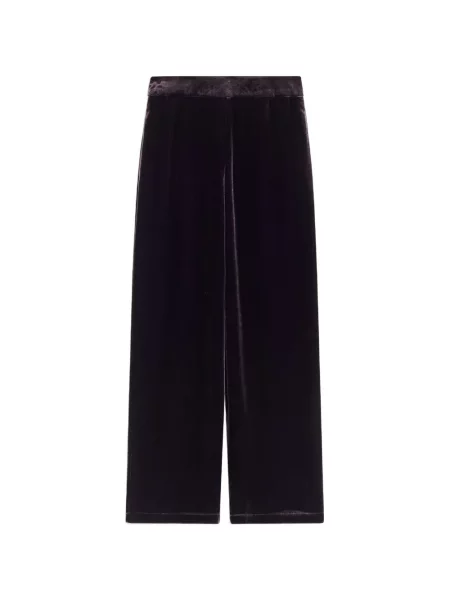 Pantaloni Momoni de catifea violet