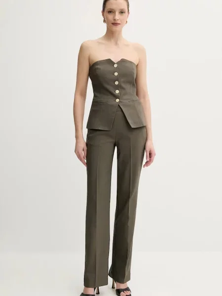 Блузка CLODI.F однотонна CLODI.F зелений