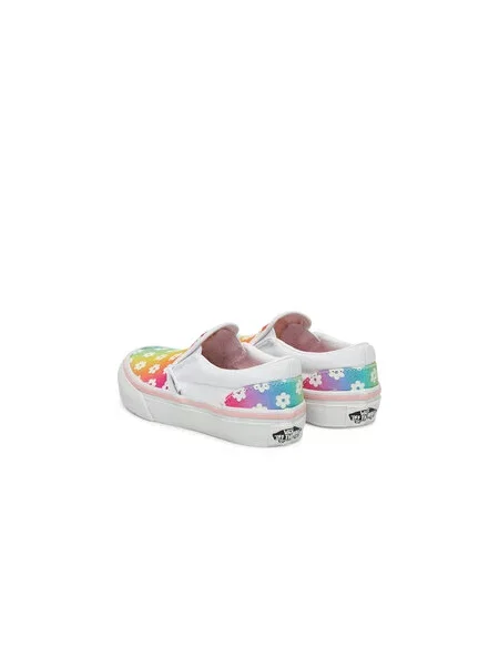 Tenis superge Vans Glow Rainbow True bela