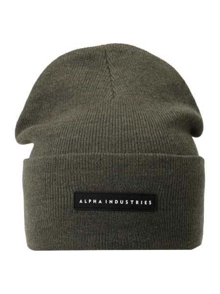 ALPHA INDUSTRIES Căciulă închis verde