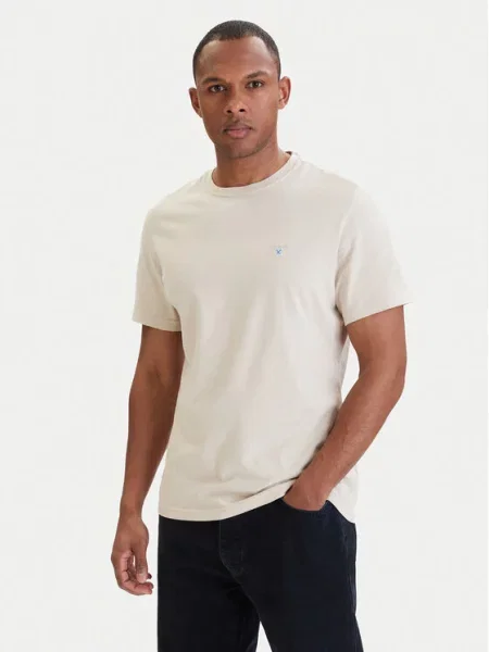 Barbour Tricou Tartan deschis Tailored Fit bej