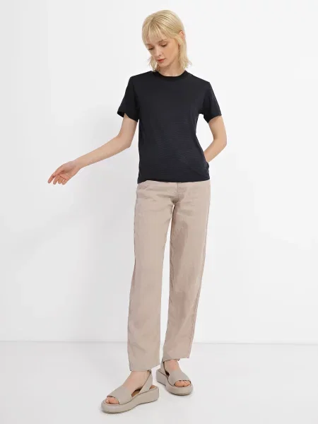 Emporio Armani Джинси мом бежевий