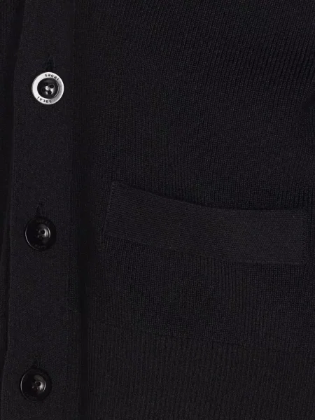 Cardigan Sacai tricotate negru