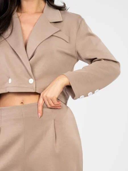 Блейзър Rue Paris бежово