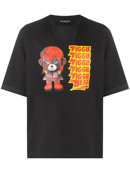 Tricou Neil Barrett cu imagine negru