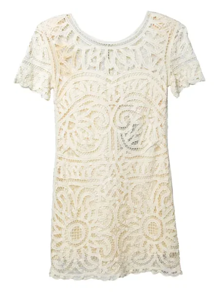 Krótka sukienka mini Sea koronkowa garniturowa