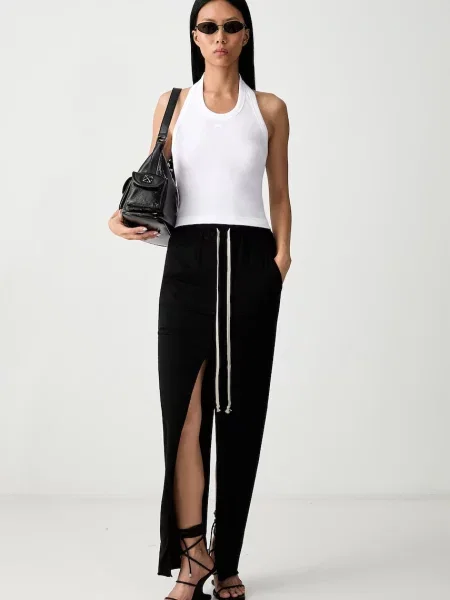 Vetements Halterneck Tank τοπ με ελαστάν γυναικείο λευκό