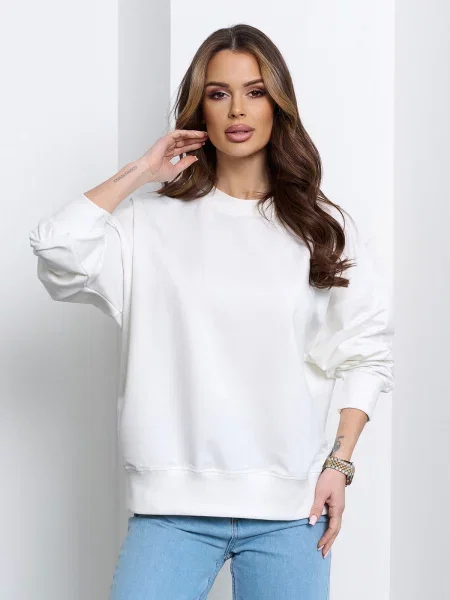 Світшот ISSA Plus молочний