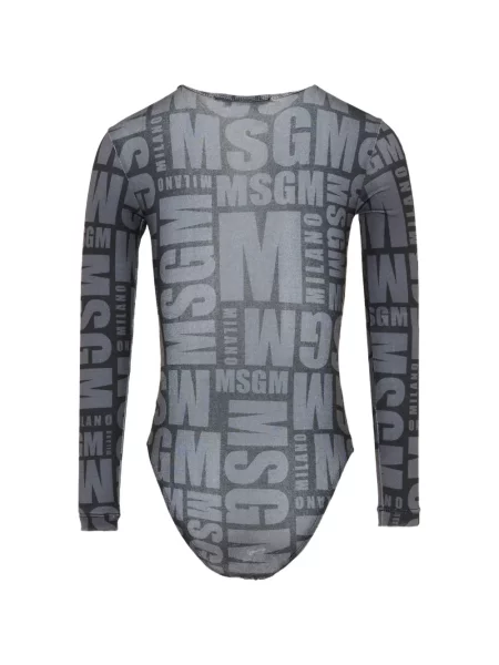 Body dziecięcy Msgm czarny