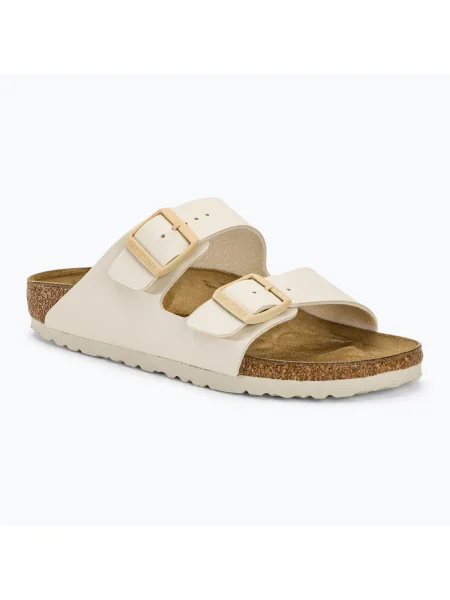 BIRKENSTOCK дамски джапанки Arizona BF Narrow яйчена черупка бяло
