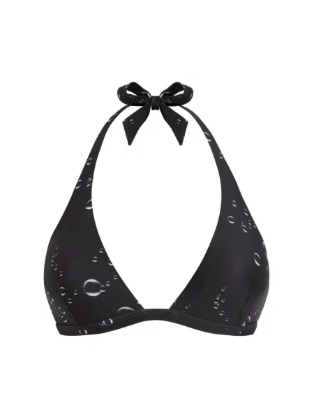 Top Vilebrequin z dekoltem halter czarny