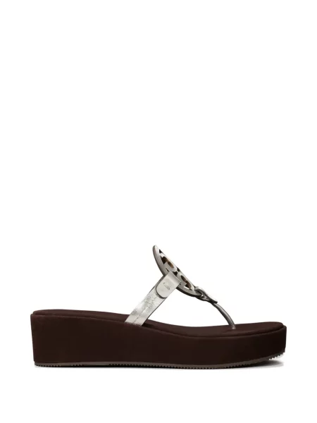Sandale Tory Burch argintiu