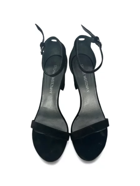 Презрамки сандали Stuart Weitzman черно