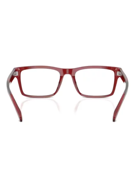 Ochelari de soare Emporio Armani roșu