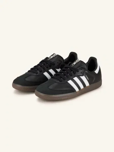 Adidas Originals Sneakersy Adidas X Jeremy Scott Pride Samba Og schwarz białe