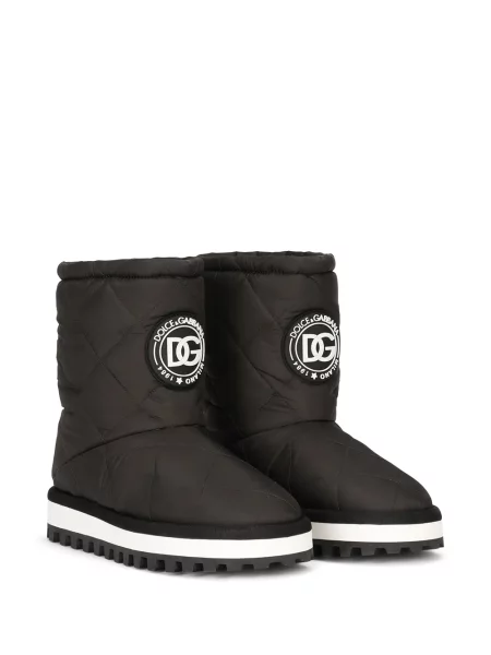 Auliniai batai Dolce & Gabbana izoliuoti juoda