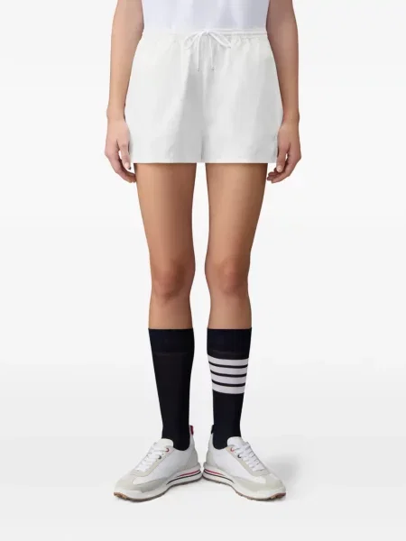 Ριγέ κορδόνι περίσφιξης σορτς Thom Browne λευκό