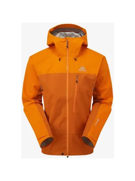 Kurtka z kapturem Mountain Equipment Makalu GORE-TEX XXL pomarańczowa