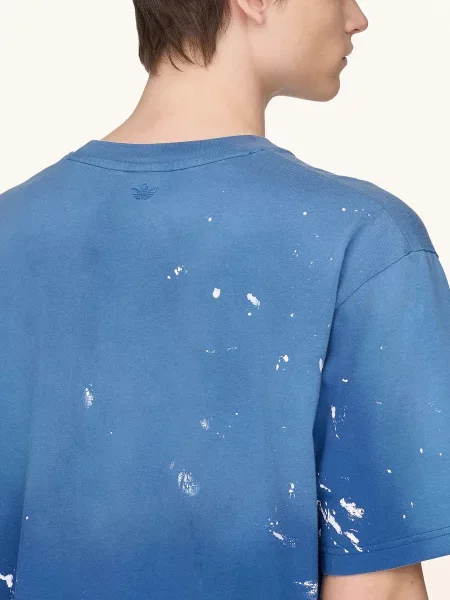 Adidas Originals Tričko modrá černá bílá