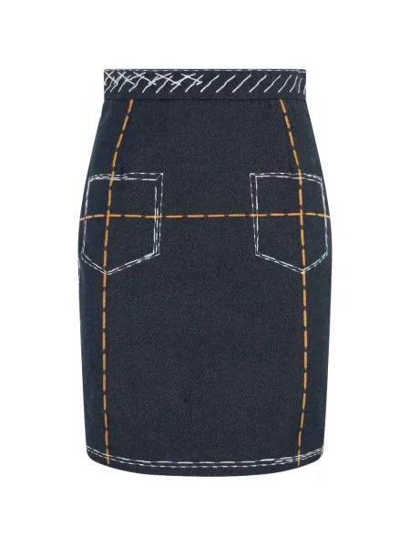 Fusta mini Moschino albastru