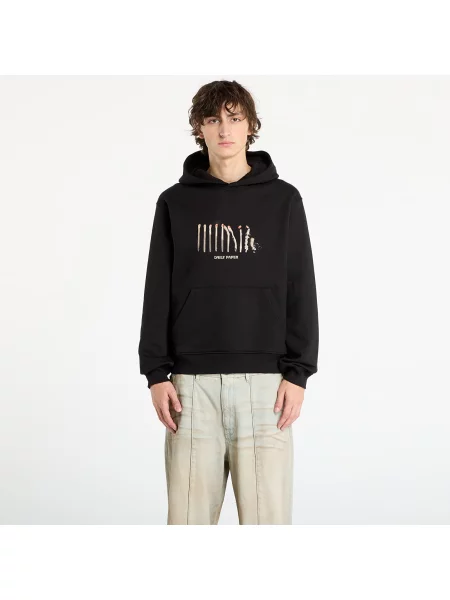 Mikina Daily Paper Light Cycle Hoodie UNISEX Black S černá