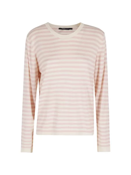 Пуловер Seventy на райета розово