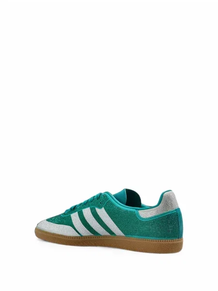 Sală de gimnastică top Adidas cu autograf cu dungi negru