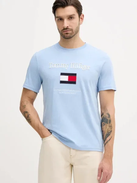 Tommy Hilfiger tričko modré