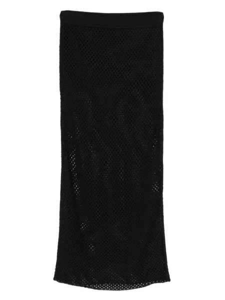 Fustă midi Simkhai până la genunchi negru