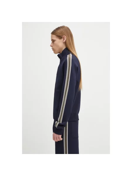 Wales Bonner bluza Tide Track niebieska