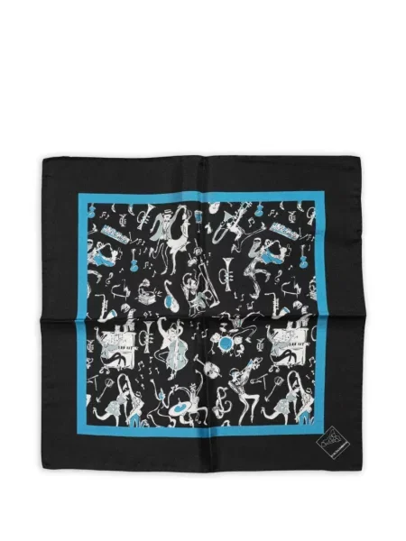 Fular Dolce & Gabbana de mătase negru